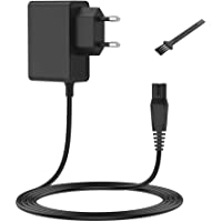 BERLS 15V 0.36A 5.4W Adaptador de Corriente Cargador Afeitadora para Series 5000 3000 7000 BT5206 HQ7300 9000 Maquina de…